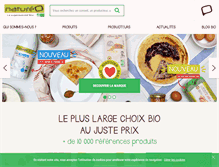 Tablet Screenshot of natureo-bio.fr